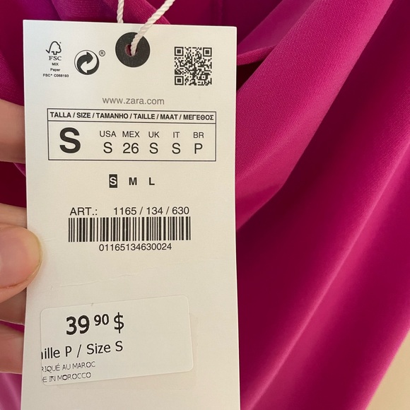 Zara Slip Dress - Size S - Picture 5 of 5